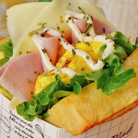 火腿芝士厚蛋烧（整个）